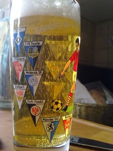 Bierglas Gründung der Bundesliga 1963